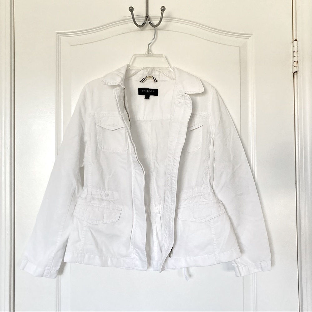 Talbots White Jacket